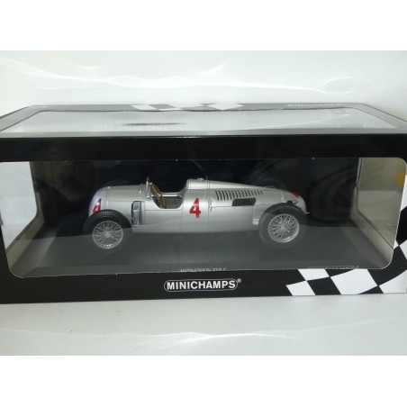 AUTO UNION TYPE C GP DE MONACO 1936 A. VARZI MINICHAMPS 1:18