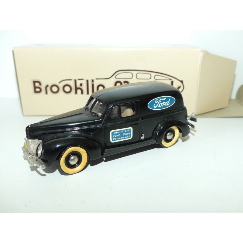 FORD SEDAN DELIVERY 1940  Noir BROOKLIN MODELS 1:43