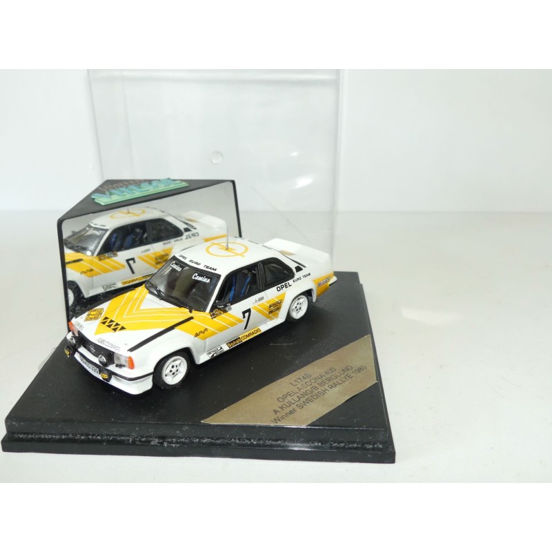 OPEL ASCONA 400 RALLYE DE SUEDE 1980 KULLANG VITESSE L174B 1er 1:43