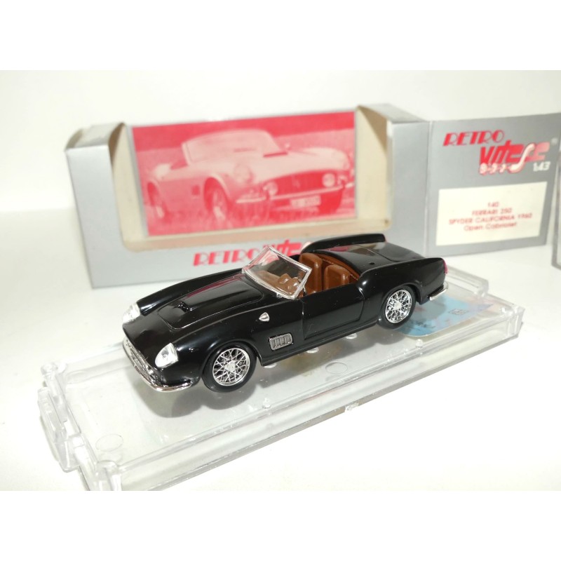 FERRARI 250 SPYDER CALIFORNIA 1960 Noir VITESSE 140 1:43