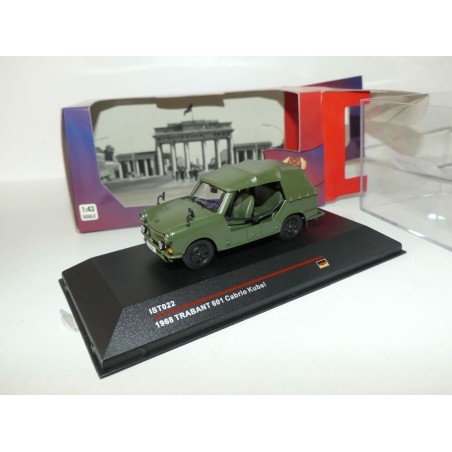 TRABANT 601 CABRIO KUBEL Vert IXO IST022 1:43