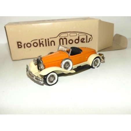 HUDSON GREATER 8 1931 Orange BROOKLIN MODELS 1:43 imperfection