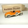 HUDSON GREATER 8 1931 Orange BROOKLIN MODELS 1:43 imperfection