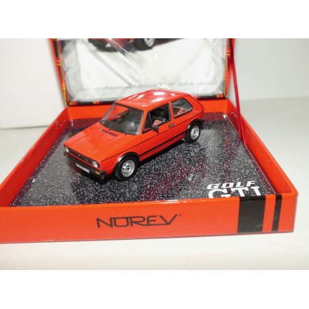 VW GOLF I Rouge NOREV 1:43 coffret 30 ans anniversaire