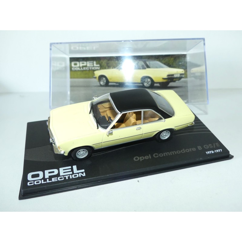 OPEL COMMODORE B GS/E Jaune 1972-1977 ALTAYA 1:43