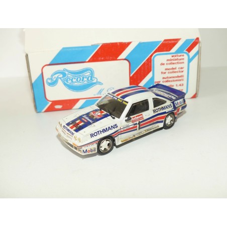 OPEL MANTA RALLYE DES 1000 PISTES G. FREQUELIN 1983 KIT Monté RECORD 1:43 imperfection