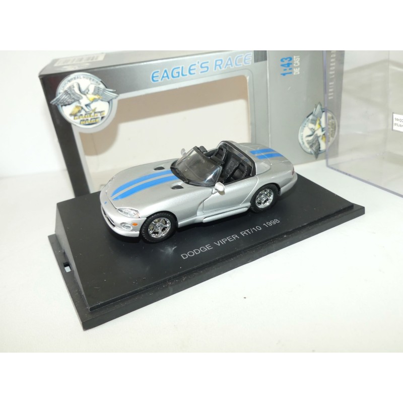 DODGE VIPER RT/10 1998 Gris UNIVERSAL HOBBIES 1:43
