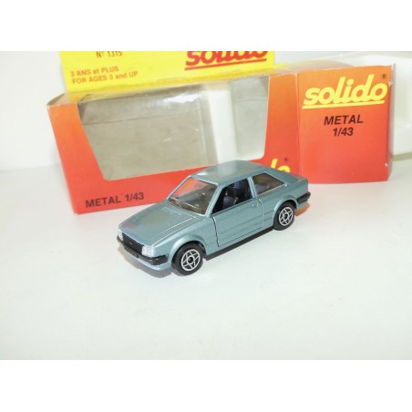 FORD ESCORT 3 Portes Bleu SOLIDO 1:43 