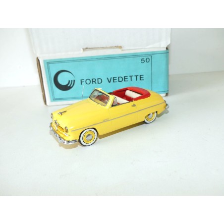 FORD VEDETTE CABRIOLET 51 1951 Jaune KIT Monté CCC 1:43 
