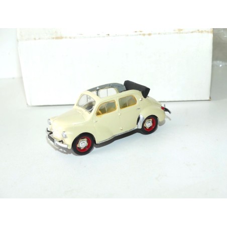 RENAULT 4CV DECOUVRABLE Beige AUTOMANY 1:43 imperfection