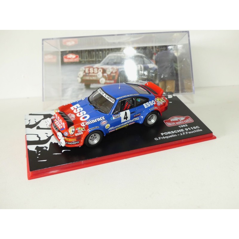 PORSCHE 911 SC RALLYE MONTE CARLO 1982 FREQUELIN ALTAYA 1:43 4Ã¨me