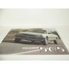 DEPLIANT POSTER PUBLICITAIRE PEUGEOT 505 