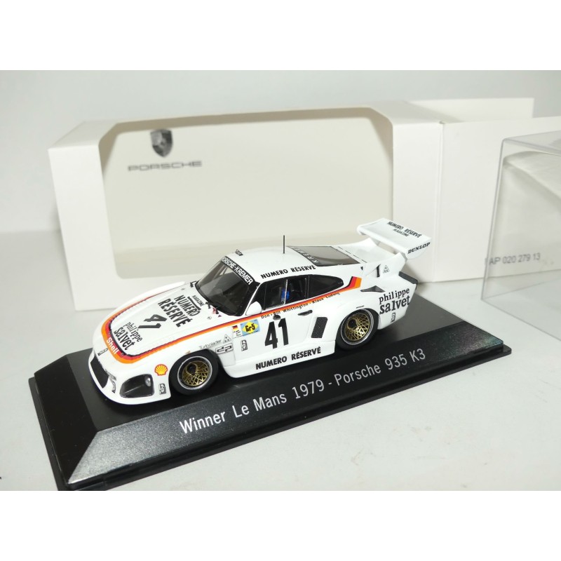 PORSCHE 935 K3 N°41 LE MANS 1979 SPARK 1:43 arrivée 1er