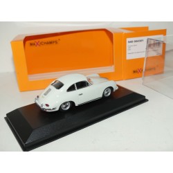 PORSCHE 356 B COUPE 1961 Gris Blanc MAXICHAMPS MINICHAMPS 1:43