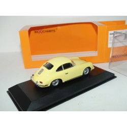 PORSCHE 356 B COUPE 1961 Jaune MAXICHAMPS MINICHAMPS 1:43