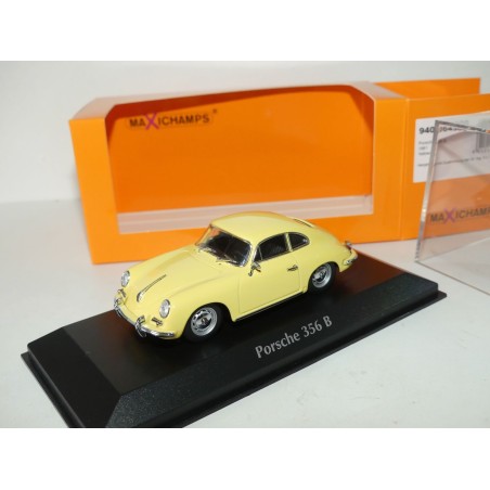 PORSCHE 356 B COUPE 1961 Jaune MAXICHAMPS MINICHAMPS 1:43
