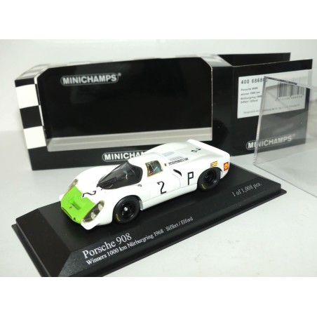 PORSCHE 908 N°2 1000 Km NURBURGRING 1968 STIFFERT/ELFORD MINICHAMPS 1:43