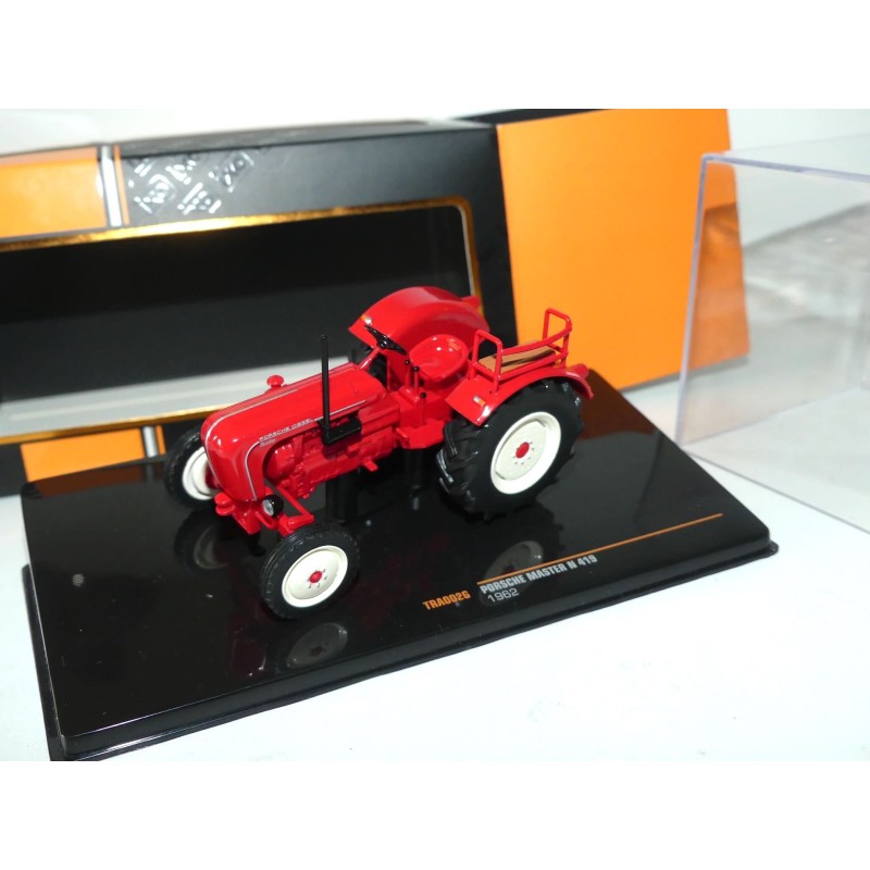 TRACTEUR PORSCHE MASTER N419 1962 Rouge IXO TRA002G 1:43