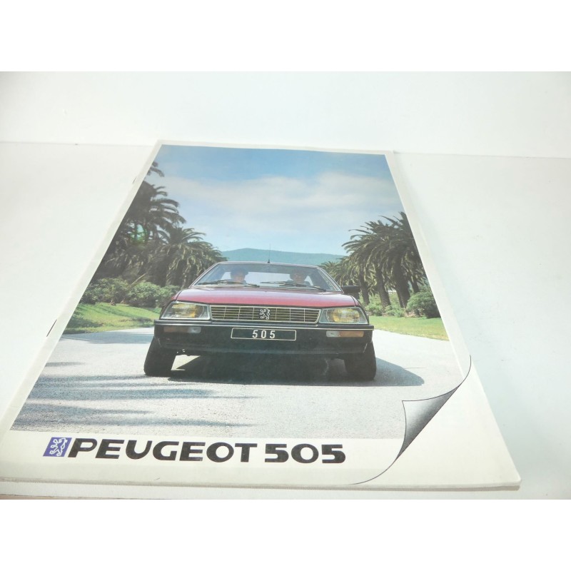 CATALOGUE PUBLICITAIRE PEUGEOT 505