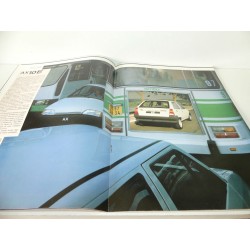 CATALOGUE PUBLICITAIRE CITROEN AX