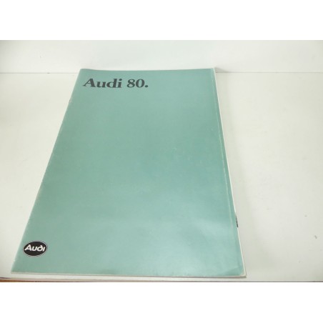 CATALOGUE PUBLICITAIRE AUDI 80