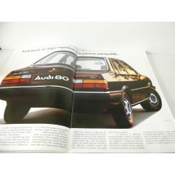 CATALOGUE PUBLICITAIRE AUDI 80