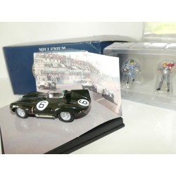 JAGUAR TYPE D N°6 LE MANS 1955 VITESSE 1:43 avec figurine