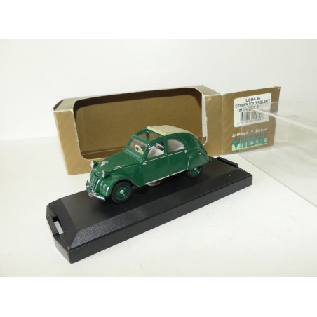 CITROEN 2CV ENGLAND 1953-54 OPEN ROOF Vert VITESSE L084B 1:43