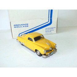 STUDEBAKER COUPE 1951 Jaune KIT Monté PROVENCE MOULAGE 1:43 
