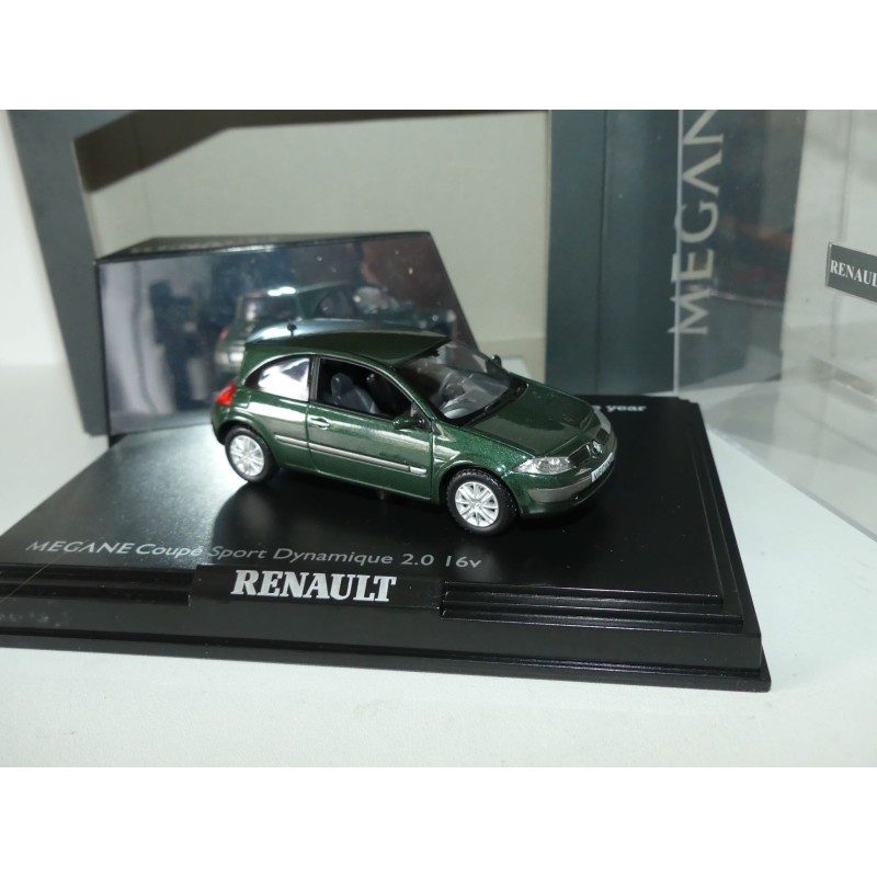 RENAULT MEGANE II COUPE Sport Dynamique 2.0 16V Vert NOREV 1:43