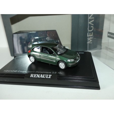 RENAULT MEGANE II COUPE Sport Dynamique 2.0 16V Vert NOREV 1:43