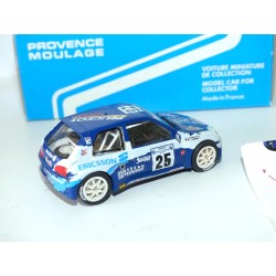 PEUGEOT 106 KIT CAR RALLYE TOUR DE CORSE 1997 JOURDAN PROVENCE MOULAGE 1:43 imperfection