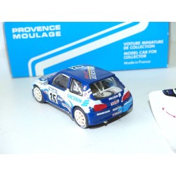 PEUGEOT 106 KIT CAR RALLYE TOUR DE CORSE 1997 JOURDAN PROVENCE MOULAGE 1:43 imperfection