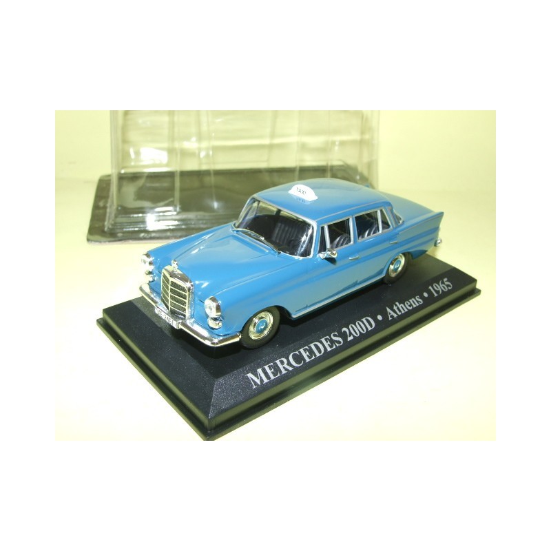 MERCEDES 200 D TAXI D'ATHENES 1965 ALTAYA 1:43 blister