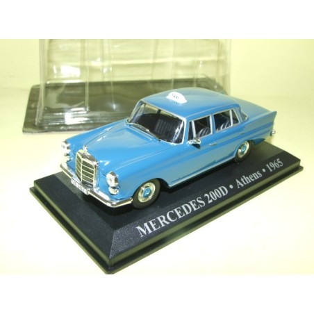 MERCEDES 200 D TAXI D'ATHENES 1965 ALTAYA 1:43 blister