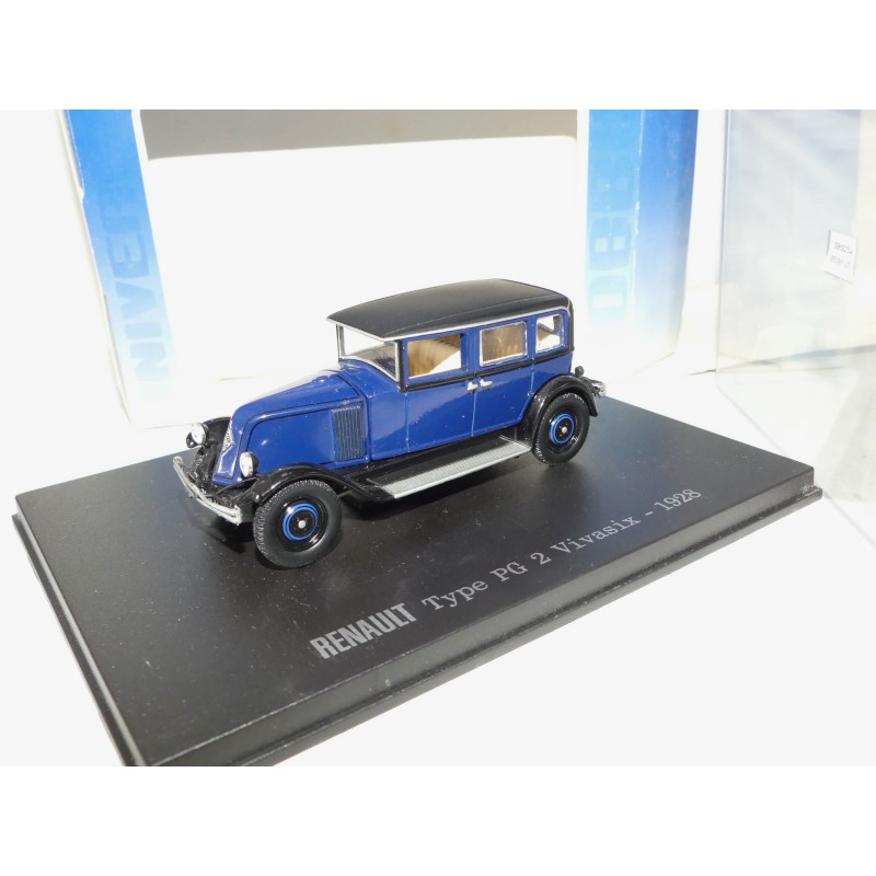 RENAULT TYPE PG2 VIVASIX 1928 Bleu UNIVERSAL HOBBIES 1:43