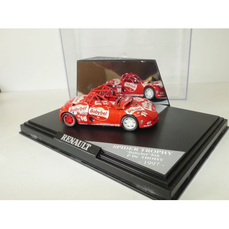 RENAULT SPIDER TROPHY N°16 BABYBEL DE THOISY VITESSE 1:43