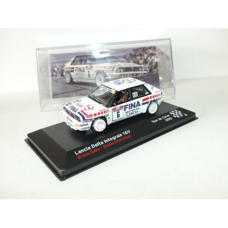 LANCIA DELTA INTEGRALE RALLYE TOUR DE CORSE 1990 B. SABY ALTAYA 1:43 1er