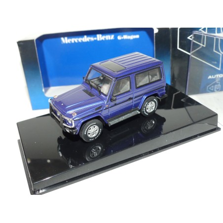 MERCEDES CLASSE G WAGON SWB 1980-90 Bleu AUTOART 1:43