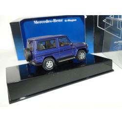 MERCEDES CLASSE G WAGON SWB 1980-90 Bleu AUTOART 1:43
