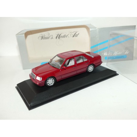 MERCEDES CLASSE E SALOON W124 1993 Rouge Imperial MINICHAMPS 1:43