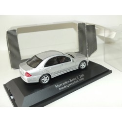 MERCEDES CLASSE C 240 W203 BUNDESPRESSEBALL 2000 Gris Clair SCHUCO 1:43