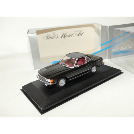 MERCEDES 350 SL HARDTOP 1970-80 Noir MINICHAMPS 1:43