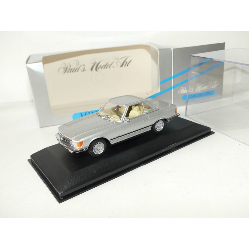 MERCEDES 350 SL HARDTOP 1970-80 Gris MINICHAMPS 1:43