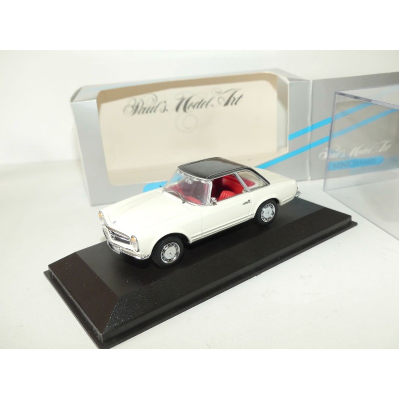 MERCEDES 280 SL PAGODE Blanc MINICHAMPS 1:43