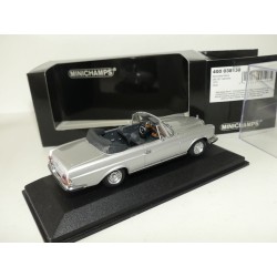 MERCEDES 280 SE CABRIOLET 1970 Gris MINICHAMPS 1:43