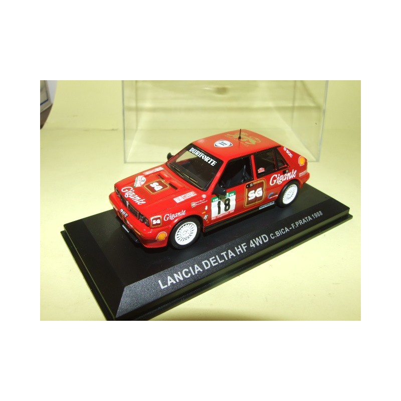 LANCIA DELTA HF 4WD RALLYE DU PORTUGAL TAP 1988 C. BICA ALTAYA 1:43 9ème