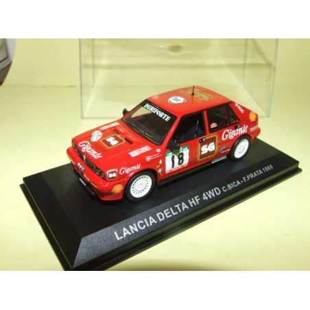 LANCIA DELTA HF 4WD RALLYE DU PORTUGAL TAP 1988 C. BICA ALTAYA 1:43 9Ã¨me