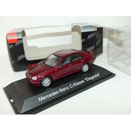 MERCEDES CLASSE C ELEGANCE W203 Bordeaux SCHUCO 1:43