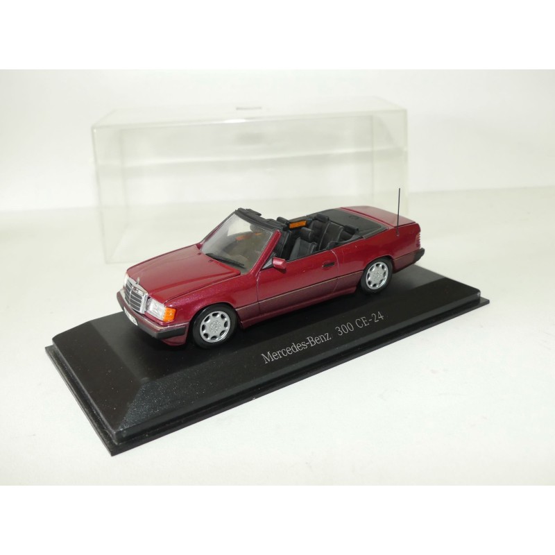 MERCEDES 300 CE 24 CABRIOLET Bordeaux MINICHAMPS 1:43